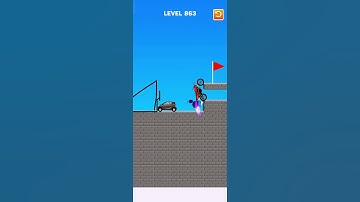 Draw Bridge Puzzle Draw Game Level-861 #shorts