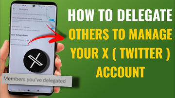 How To Delegate Anyone To Manage Your X ( Twitter ) Account | English