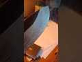 Knife patina using steak juice?