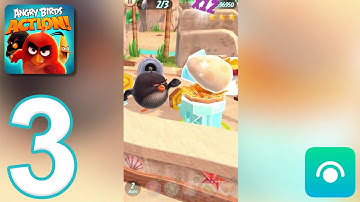 Angry Birds Action! - Gameplay Walkthrough Part 3 - Levels 11-15 (iOS, Android)