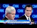 Mitt Romney Takes on Newt Gingrich in Florida Debate
