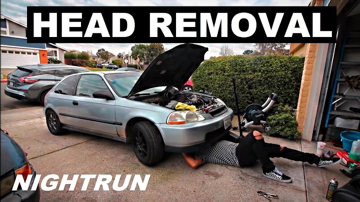 D16 HEAD GASKET REPLACEMENT PT.1 | NIGHTRUN