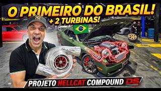O PRIMEIRO HELLCAT COMPOUND DO BRASIL! (Supercharger + 2 Turbos) POWERVLOG