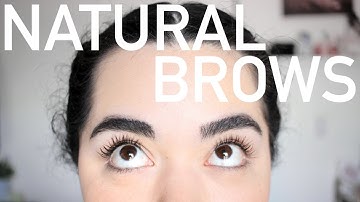 Brow Routine | Natural Thick Brows