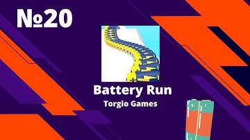 Battery Run - Gameplay Walkthrough - Level 66  (IOS, Android)