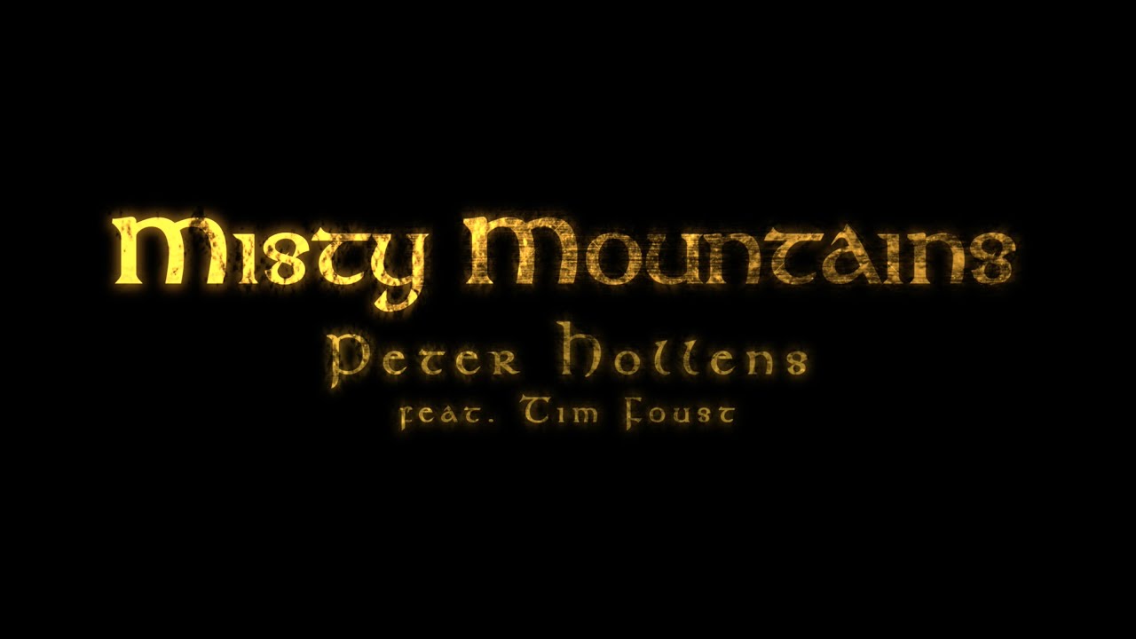 misty mountains peter hollens mp3