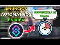 CREA ANUNCIOS AUTOMATICOS para TU CANAL DE KICK con STREAMERBOT ✅🤖