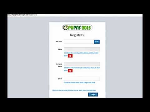 Cara Daftar E-PUPNS 2015 via online di Internet / situs BKN