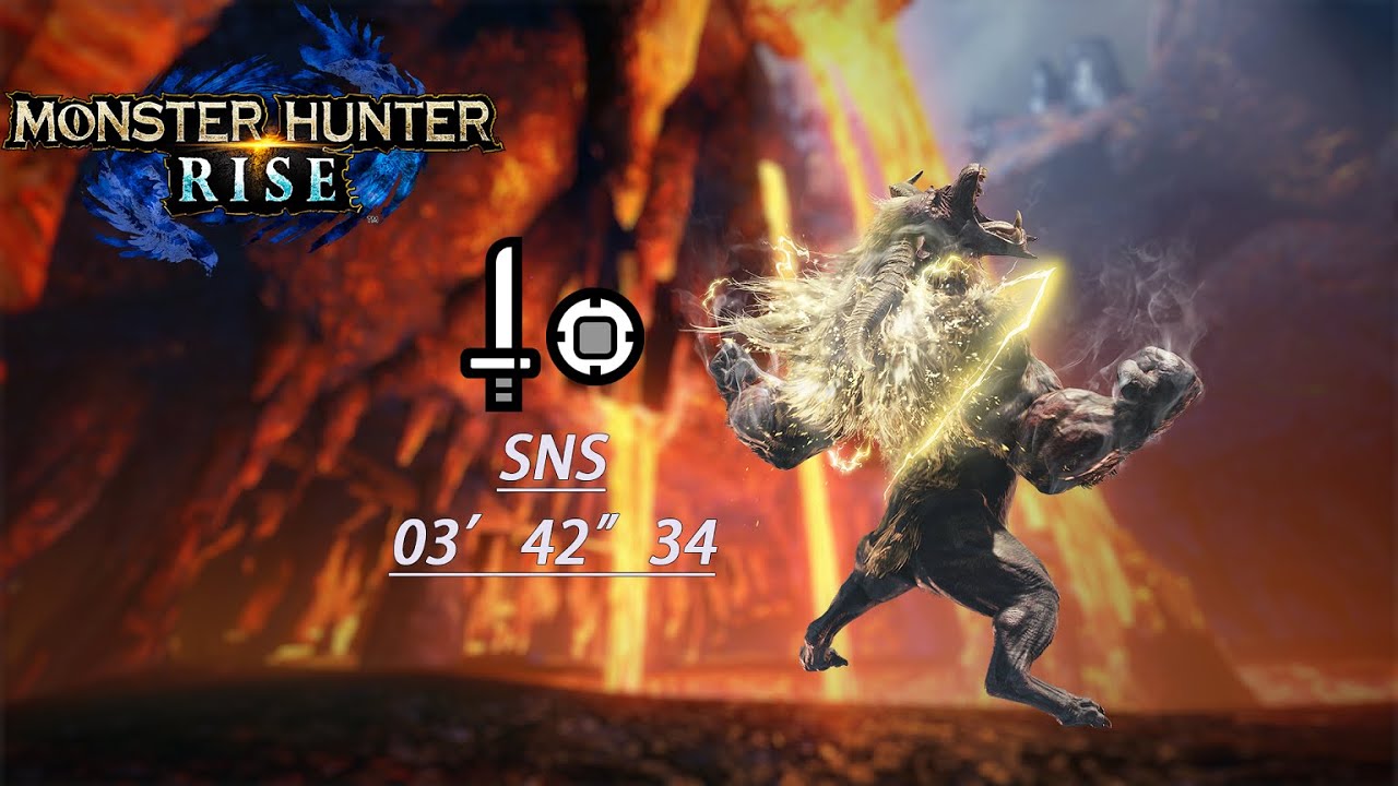 Mh Rise Rajang |MH:Rise| Rajang (Capture) Solo Sword and Shield 03'42