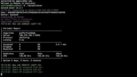 How to mine Pandanite (PDN) on any Android device with UserLand: