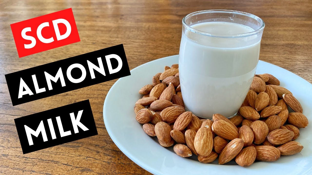 SCD ALMOND MILK // How to Make Creamy Homemade Almond Milk / Gluten Free, Dairy Free, Vegan