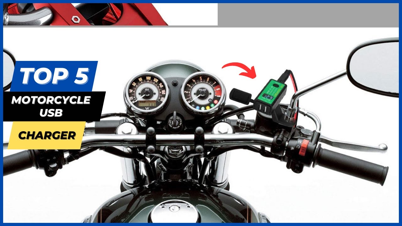 Top 5 best motorcycle USB charger 2023 🔥 YouTube