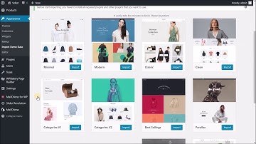WordPress Sober Theme - How to import the demo content