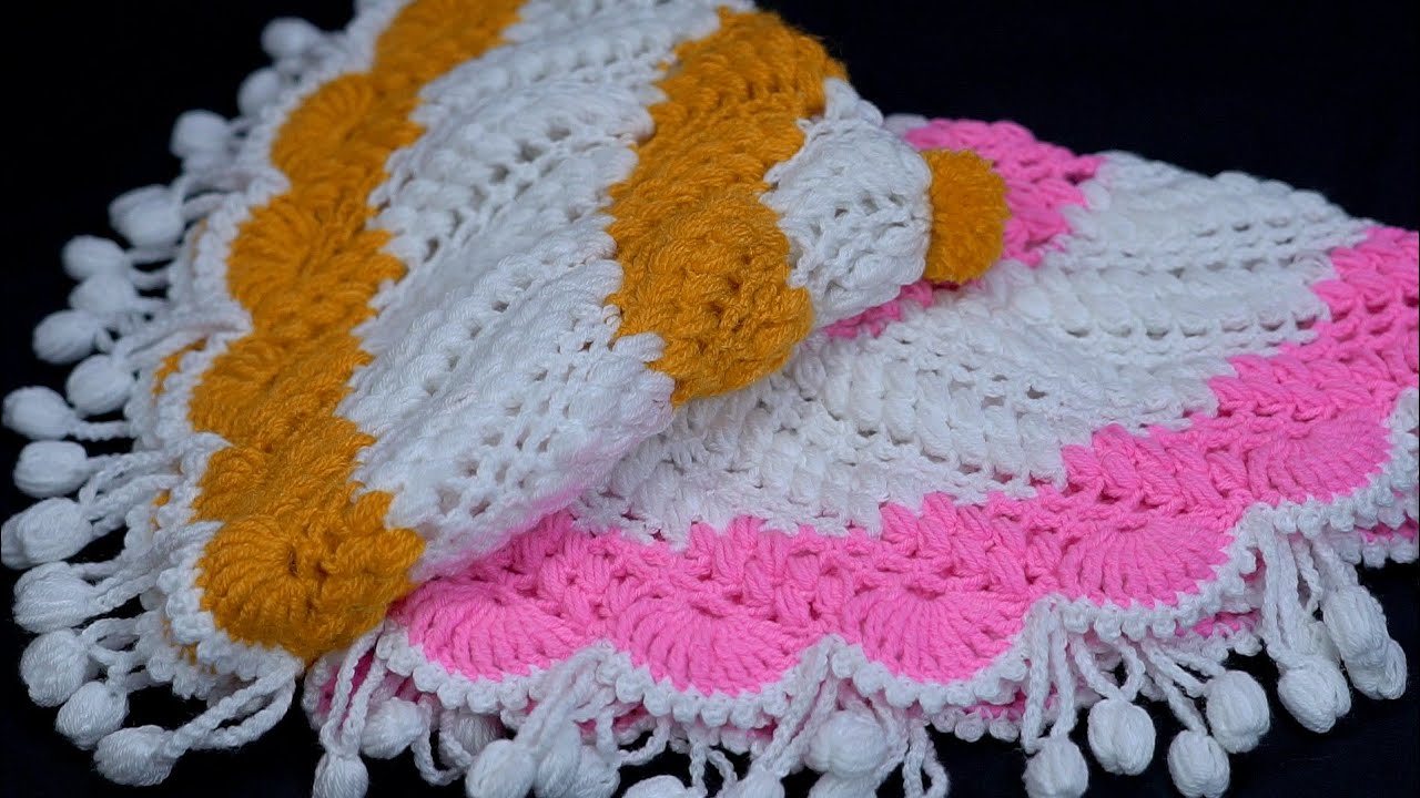 ✨️New✨️Crochet table cover,Pooja #Thalposh #woolen rumal #knitting thal cover