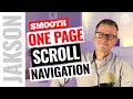 2021 Remake: One Page WordPress Smooth Scrolling Menu - Elementor Tutorial