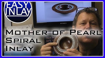 Mother of Pearl Spiral Inlay | Easy Inlay How-To