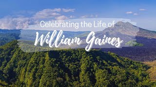Celebrating the Life of William Gaines