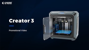Flashforge Creator 3 Promotional Video