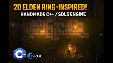 Elden Ring Inspired 2D Action Prototype – Handmade C++ / OpenGL / SDL3 Engine