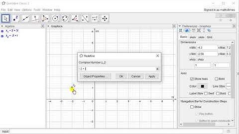Addition of Complex Numbers by using Geogebra | K.Thirumurugan