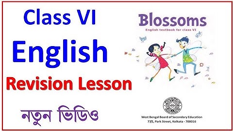 Class 6 English Revision Lesson activity 1 to 6@uniquemodelhometuition