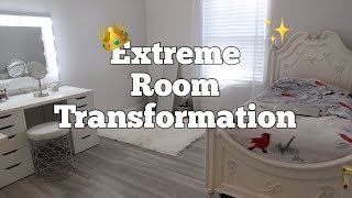 Extreme GLAM Room Transformation where my room goes from DRAB to FAB!!!✨ Embark on this incredible journey where I 