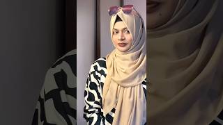 Simple and stylish hijab tutorial #hijab #hijabstyle #ytshorts #hijabfashion