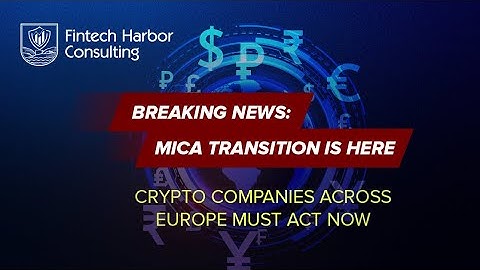 🎯 Breaking news for crypto companies in Europe!