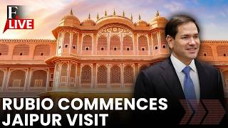 Marco Rubio in India LIVE: US Secretary of State Marco Rubio Begins Jaipur Visit |US India Relations