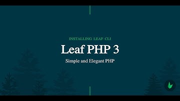 Intro to Leaf CLI