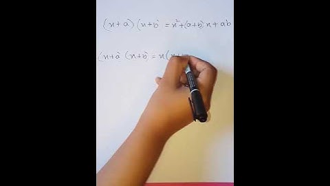 Derivation of algebra formulas (x+a)(x+b) #short #shortvideo #shorts #maths #mathematics #math #math