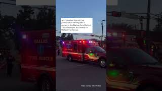 Four injured after person drives vehicle into Bishop Arts crowd Thursday