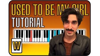 The Last Shadow Puppets - Used to be my Girl Piano Tutorial