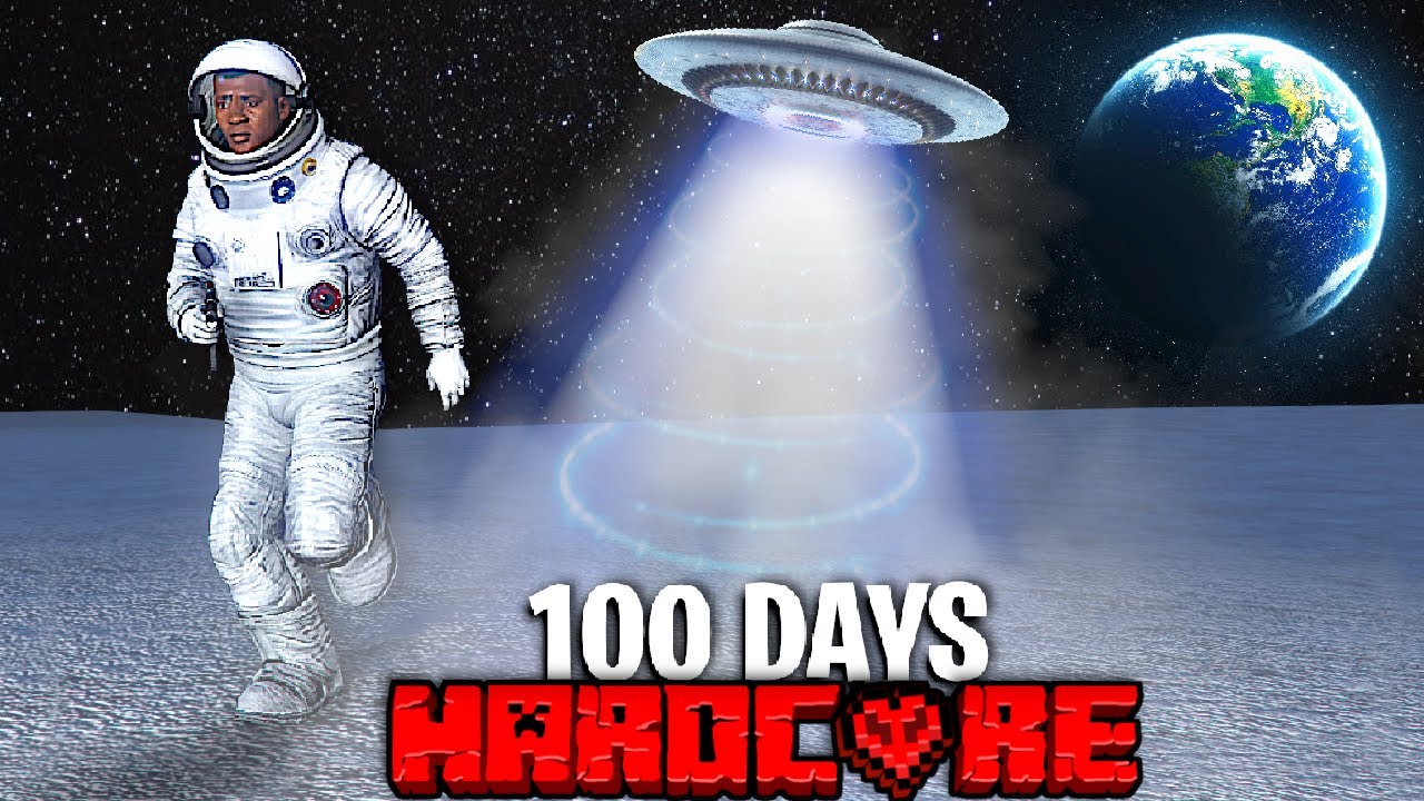 ⁣I Survived 100 DAYS In SPACE In GTA 5!