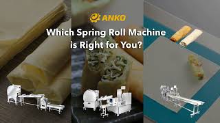 Which Spring Roll Machine is Right for You #SR27 #SRP #SRPF