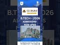 GL BAJAJ INSTITUTE OF TECHNOLOGY AND MANAGEMENT, B.TECH ADMISSION OPEN NOW