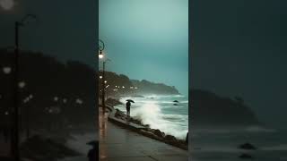 Relaxing Rain Noise. Sleep LoFi #rainsoundsforsleeping #healingmusic #shorts #fypage  #DreamScreenAI