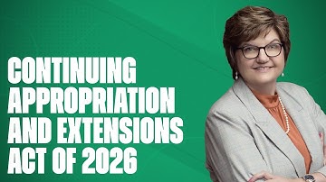 Reviewing How the Continuing Appropriation & Extensions Act of 2026 affects Home Health and Hospices