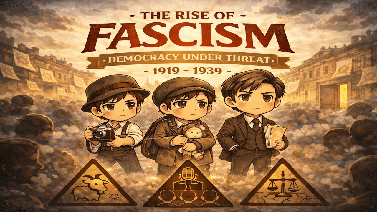 The Rise of Fascism (1919–1939) - Democracy Under Threat | Tiny Titans ...