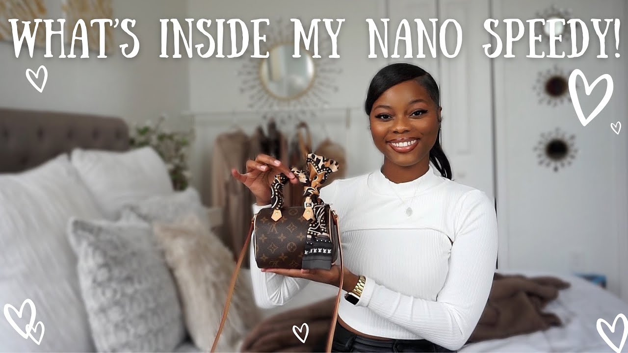 Nano bags are perfect for errands imo! My reveal and first impression  review of the newest nano speedy 2022 is live on my channel, link in…