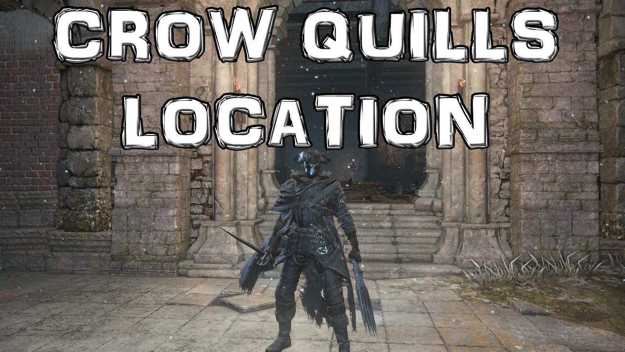 Dark Souls 3 Ashes of Ariandel DLC Crow Quills (Rapier/Claw) Location