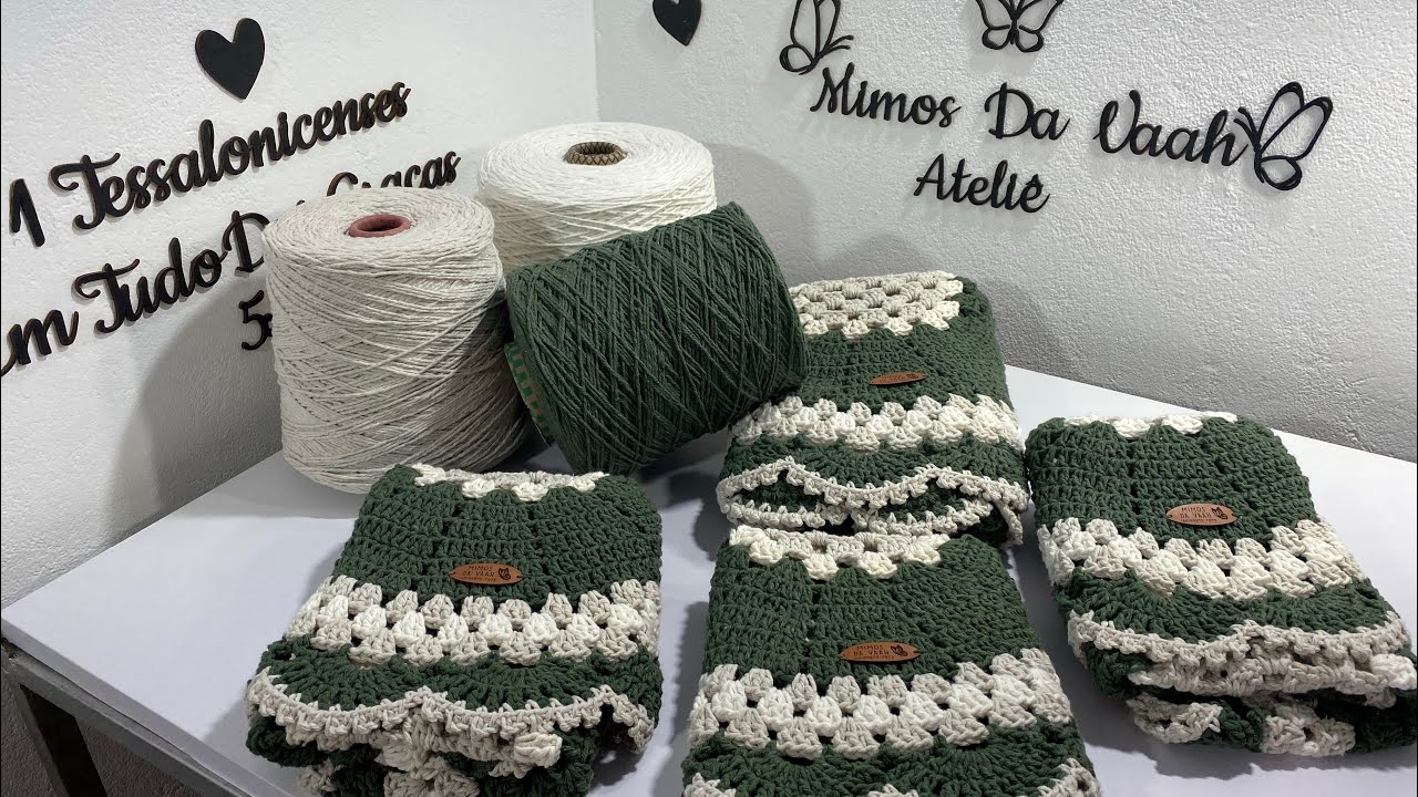 🦋 Esse MODELO+Essa COMBINAÇÃO Sai MUITO Por Aqui || Venda CERTA 🤑 #crochet #croche #tapetedecroche 