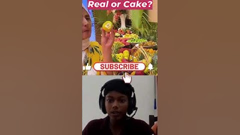 REAL OR CAKE? How many did you guess correctly? #viral #viral #knowledge