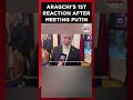WATCH: Iran FM Araghchi Says Russia and Iran Cooperation Will Continue After Meeting Putin