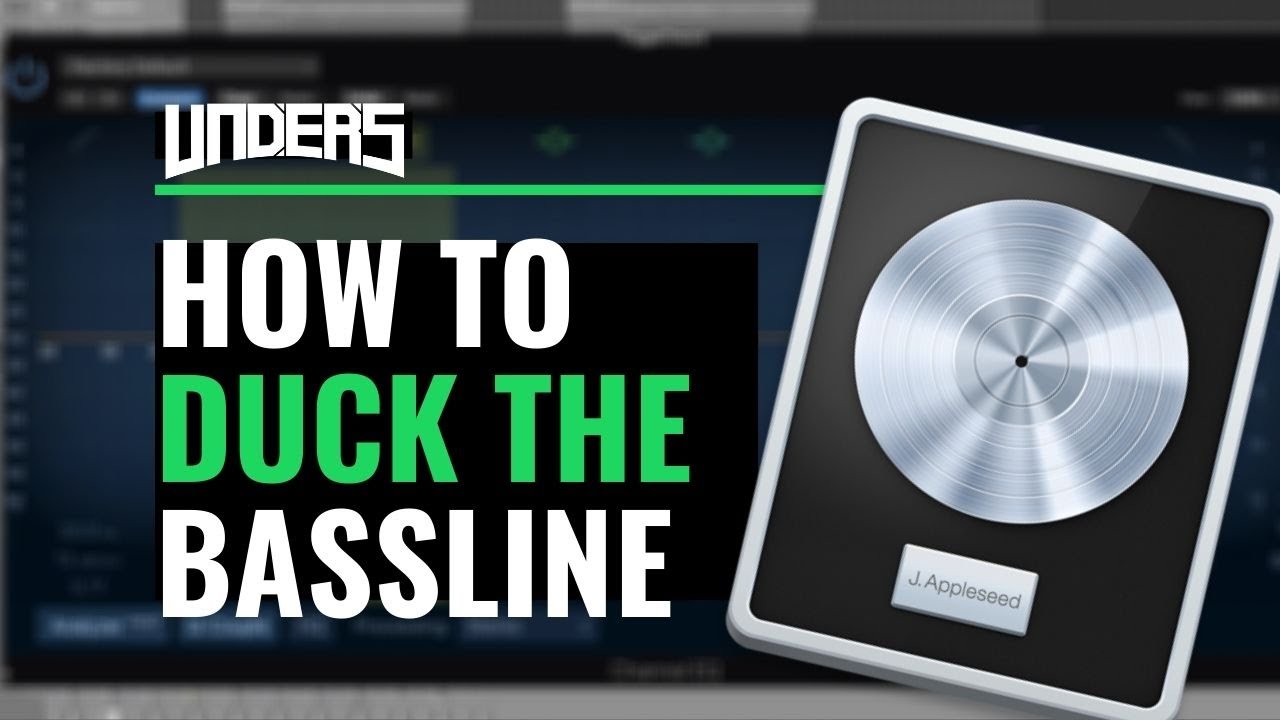 How to duck bass in Logic Pro X tutorial