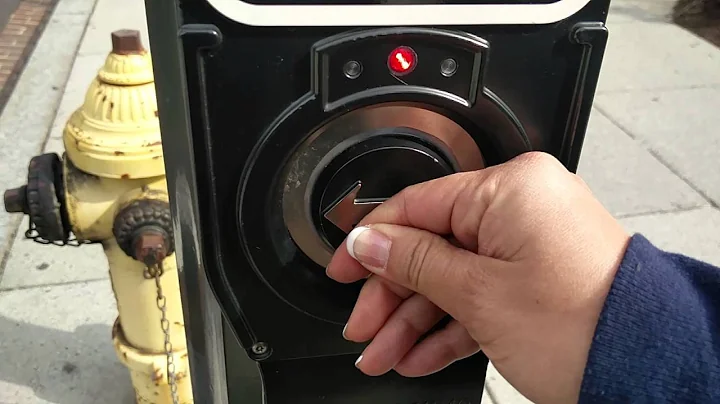 Washington D.C. Crosswalk Button Wait Sound