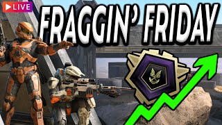 I AM LOST ON THE NEW MAP! | FRAGGIN' FRIDAY BABY! | HALO INFINITE RANKED GAMEPLAY LIVE