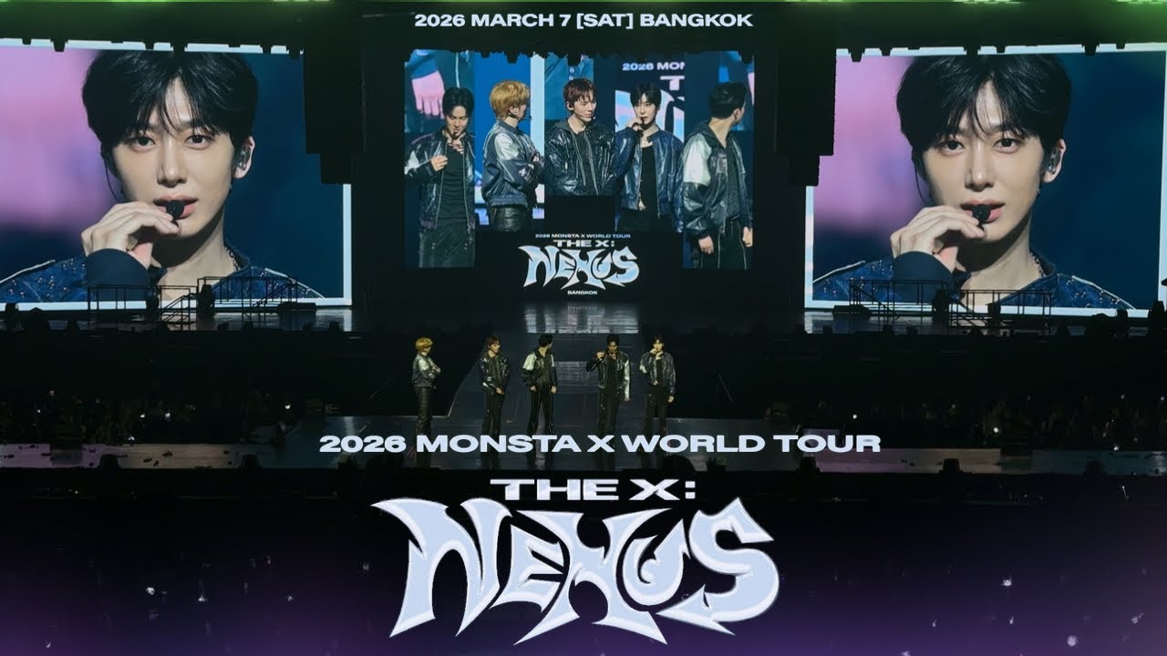 260327) 2026 MONSTA X WORLD TOUR [THE X : NEXUS] IN BANGKOK - YouTube