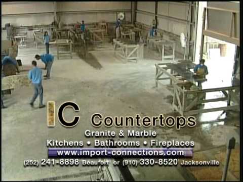 Ic Granite Countertops In Beaufort Nc And Greenville Nc Youtube