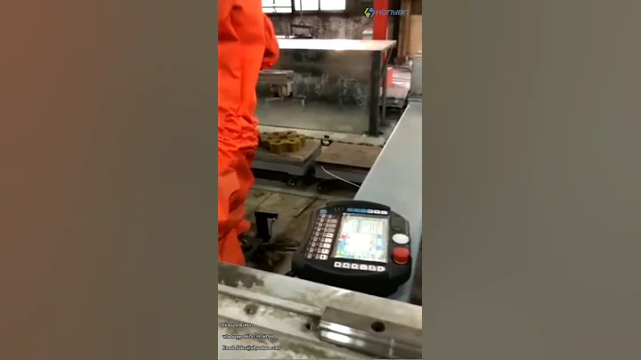 loading and unloading robotic arms are used in casting line for auto parts